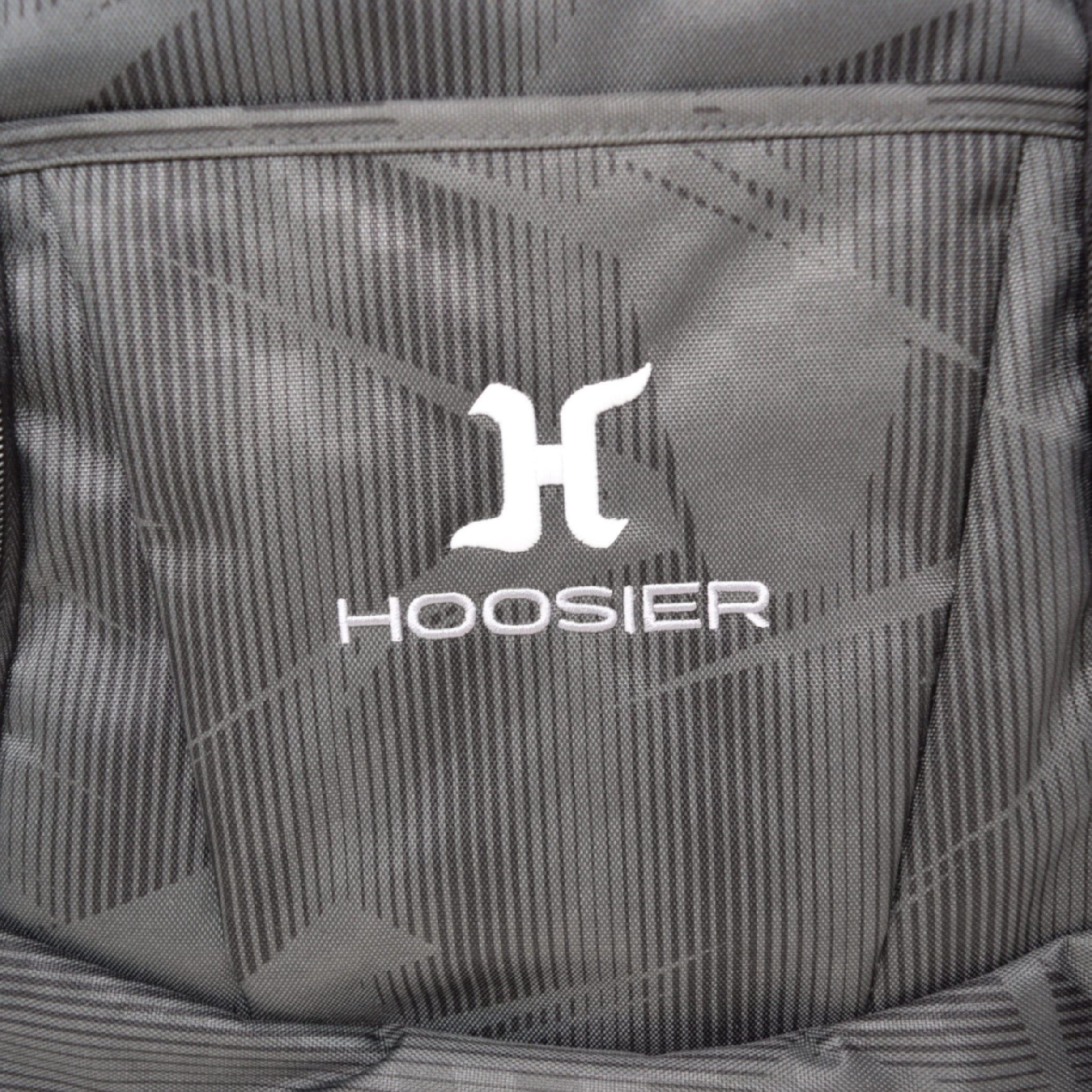 Hoosier OGIO Excelsior Backpack - Gray with Dual Main Compartments and Padded Air Mesh Back for Travel, School, or Work with Hoosier Keychain