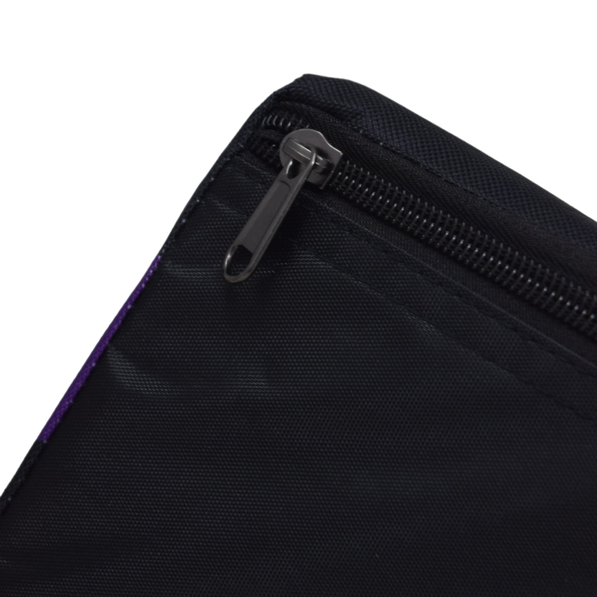 Hoosier Foam Seat Cushion - Purple and Black with Hoosier Brand Logo 14"x14"x2" - 24016000 with Hoosier Keychain Included
