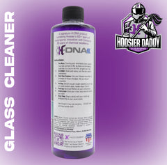 Hoosier Daddy 16oz Glass Cleaner - Streak-Free Formula for Crystal Clear Windows, Mirrors, and Glass Surfaces, Easy Spray Application for Multi-Use on Cars, Trucks, SUV, House, and More(8-Pack)