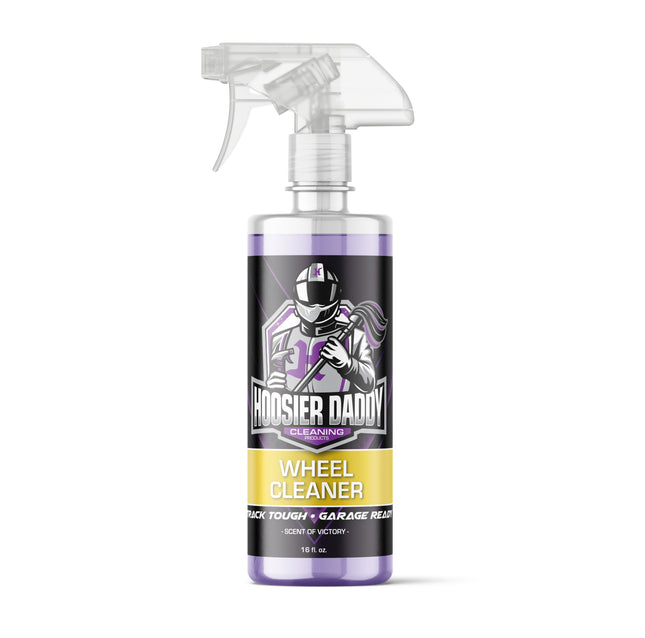 Hoosier Daddy 16oz Wheel Cleaner - Powerful Formula Removes Brake Dust, Grime, and Dirt for Sparkling Rims, Safe for All Wheel Types, Easy Spray Application