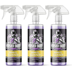 Hoosier Daddy 16oz Wheel Cleaner - Powerful Formula Removes Brake Dust, Grime, and Dirt for Sparkling Rims, Safe for All Wheel Types, Easy Spray Application(3-Pack)