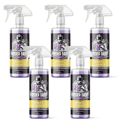 Hoosier Daddy 16oz Wheel Cleaner - Powerful Formula Removes Brake Dust, Grime, and Dirt for Sparkling Rims, Safe for All Wheel Types, Easy Spray Application(5-Pack)
