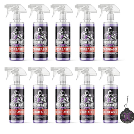 Hoosier Daddy 16oz Degreaser - Ultra-Tough Formula Destroys Grease, Oil, & Grime - Perfect for Cars & Garages(10-Pack)