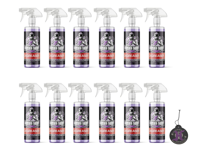Hoosier Daddy 16oz Degreaser - Ultra-Tough Formula Destroys Grease, Oil, & Grime - Perfect for Cars & Garages(12-Pack)
