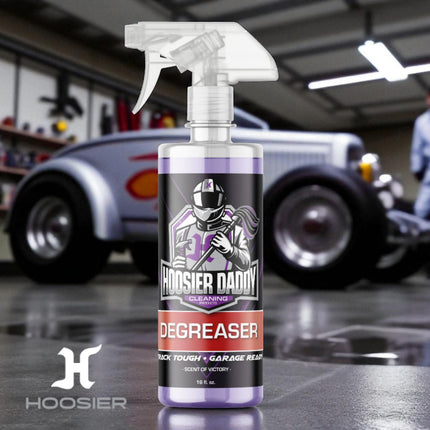 Hoosier Daddy 16oz Degreaser - Ultra-Tough Formula Destroys Grease, Oil, & Grime - Perfect for Cars & Garages(4-Pack)