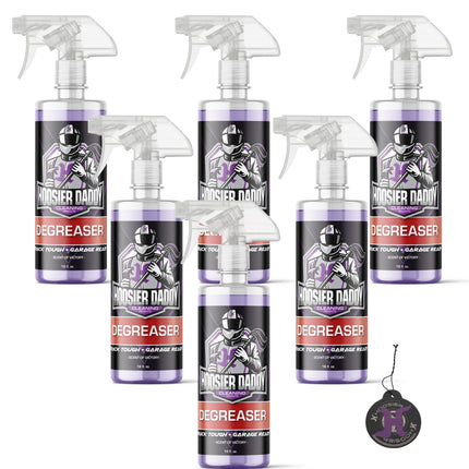 Hoosier Daddy 16oz Degreaser - Ultra-Tough Formula Destroys Grease, Oil, & Grime - Perfect for Cars & Garages(6-Pack)