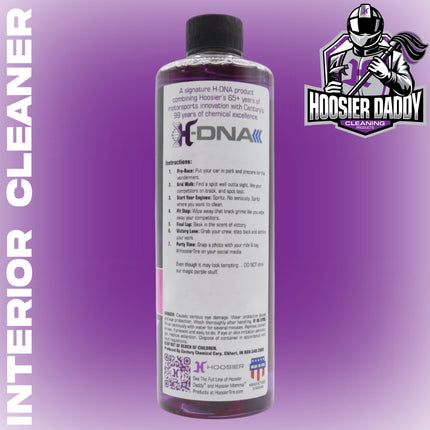 Hoosier Daddy 16oz Car Interior Cleaner - lifts dirt, Stains, & Odors from Upholstery, Carpets, & Dashboards Safe for all surfaces, Leaves Vehicle Fresh & Spotless