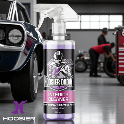 Hoosier Daddy 16oz Car Interior Cleaner - lifts dirt, Stains, & Odors from Upholstery, Carpets, & Dashboards Safe for all surfaces, Leaves Vehicle Fresh & Spotless