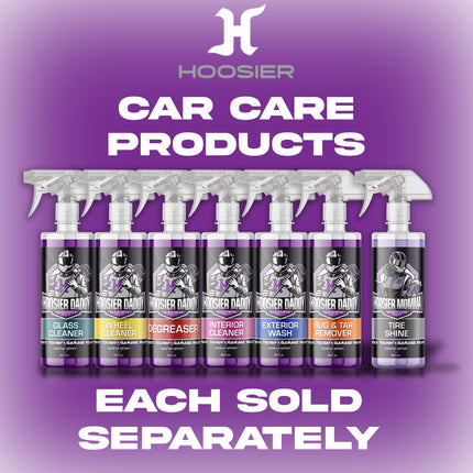 Hoosier Daddy 16oz Car Interior Cleaner - lifts dirt, Stains, & Odors from Upholstery, Carpets, & Dashboards Safe for all surfaces, Leaves Vehicle Fresh & Spotless