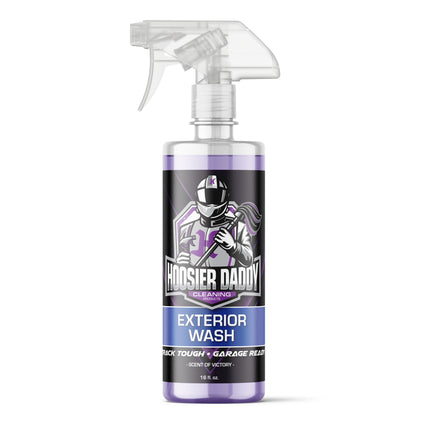 Hoosier Daddy 16oz Car Exterior Cleaner Concentrate - Removes Dirt, Bugs, & Road Grime - Safe for Paint, Glass, & Chrome - Dilutes for Multiple Uses