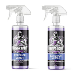 Hoosier Daddy 16oz Car Exterior Cleaner Concentrate - Removes Dirt, Bugs, & Road Grime - Safe for Paint, Glass, & Chrome - Dilutes for Multiple Uses(2-Pack)