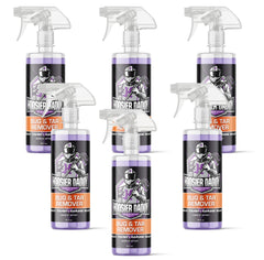 Hoosier Daddy 16oz Car Bug & Tar Remover - Fast-Acting Formula Dissolves Tough Bugs, Tar, & Sap - Easy Spray-On, Wipe-Off Solution for a Spotless Polished finish(6-Pack)