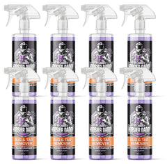 Hoosier Daddy 16oz Car Bug & Tar Remover - Fast-Acting Formula Dissolves Tough Bugs, Tar, & Sap - Easy Spray-On, Wipe-Off Solution for a Spotless Polished finish(8-Pack)
