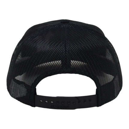 Hoosier Hotlap Black Snapback Trucker Baseball Hat w/ Breathable Mesh Back with Hoosier Keychain