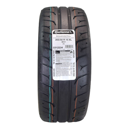 Conti by Hoosier Racing Tire 205/50R15 89V XL CONTACT FORCE - Ultra-High Track Performance Tire with Hoosier Keychain