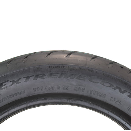 Conti by Hoosier Racing Tire 205/50R15 89V XL CONTACT FORCE - Ultra-High Track Performance Tire with Hoosier Keychain (2 Pack)
