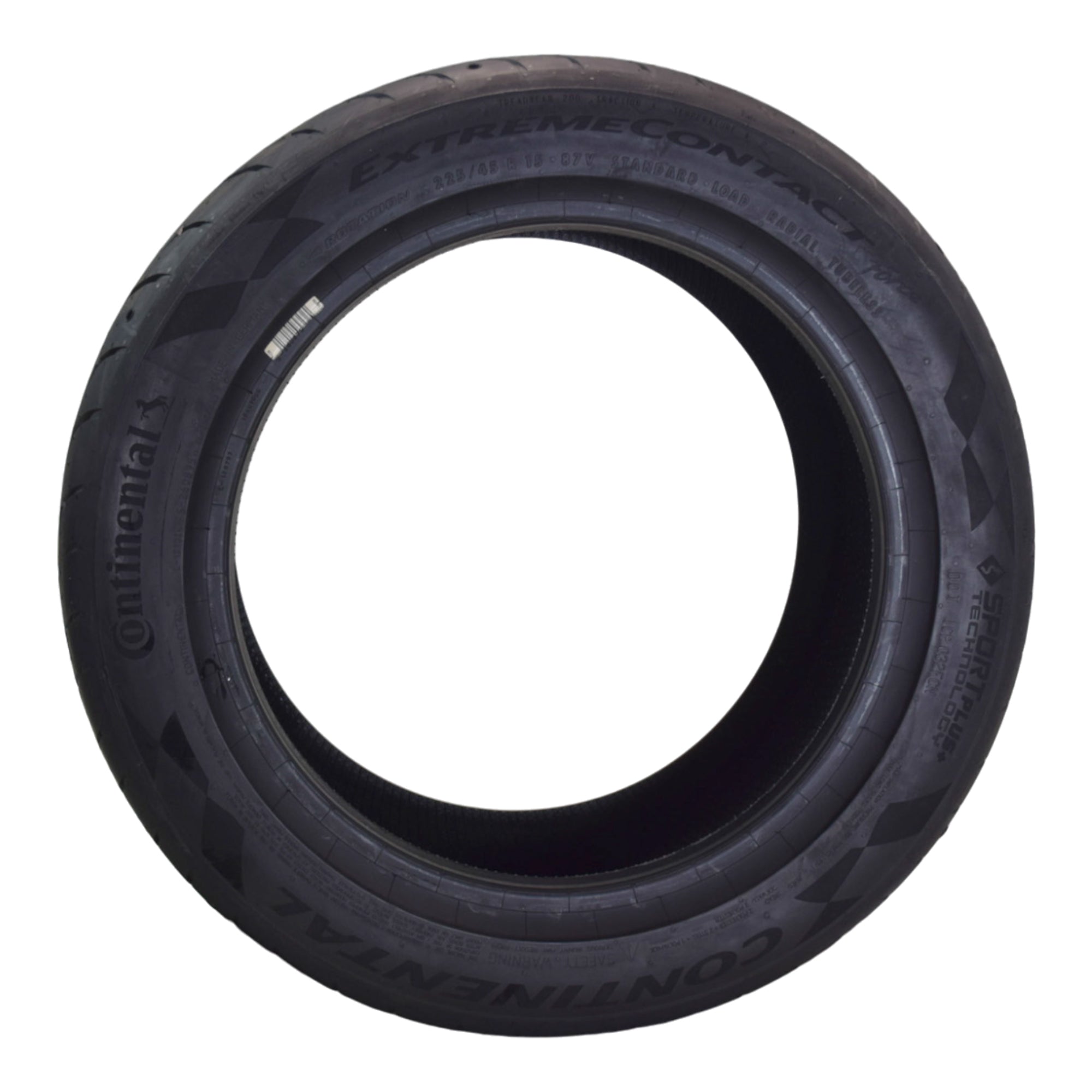 Conti by Hoosier Racing Tire 225/45R15 87V SL CONTACT FORCE - Ultra-High Track Performance Tire with Hoosier Keychain