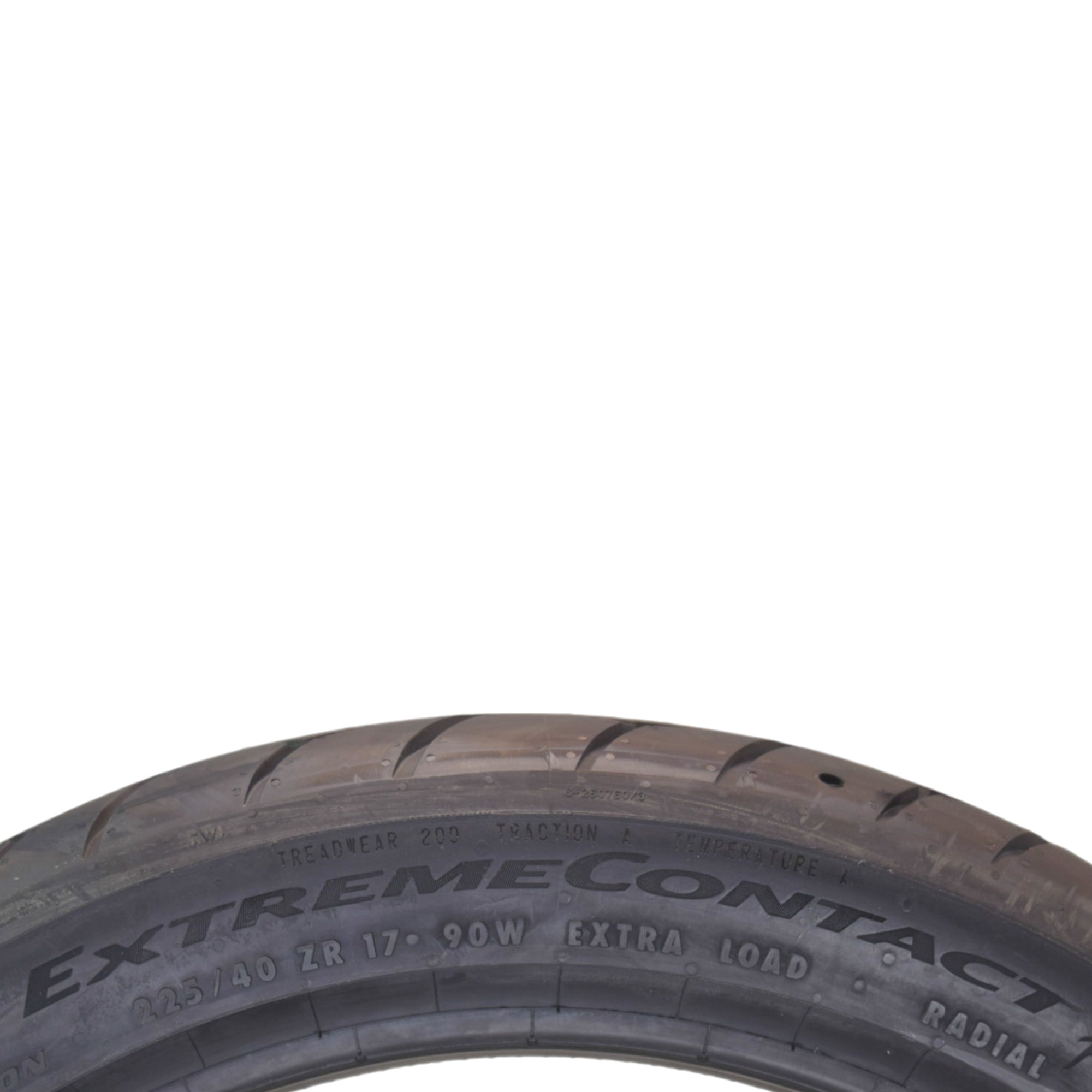 Conti by Hoosier Racing Tire 225/40R17 90W XL CONTACT FORCE - Ultra-High Track Performance Tire with Hoosier Keychain