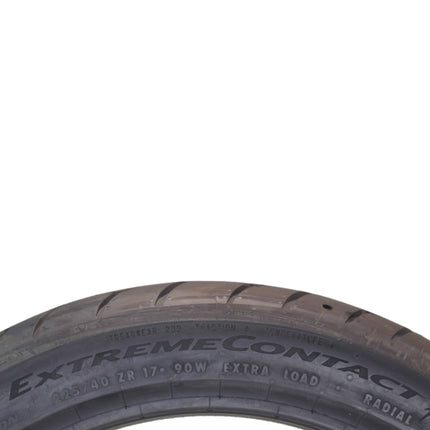 Conti by Hoosier Racing Tire 225/40R17 90W XL CONTACT FORCE - Ultra-High Track Performance Tire with Hoosier Keychain