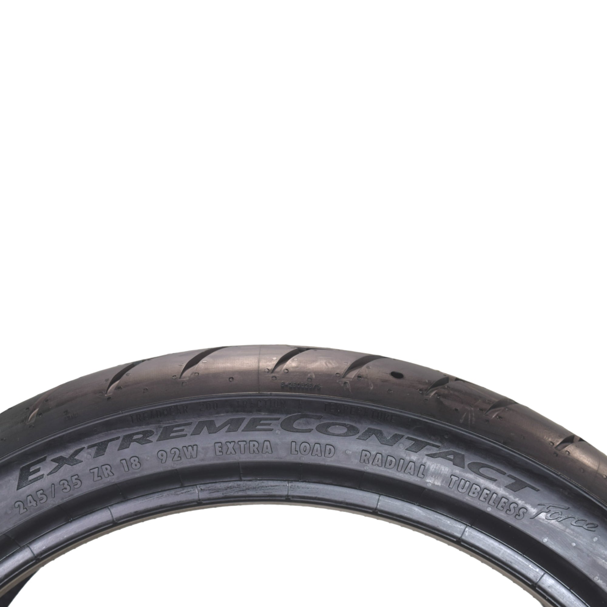 Conti by Hoosier Racing Tire 245/35R18 92W XL CONTACT FORCE - Ultra-High Track Performance Tire with Hoosier Keychain