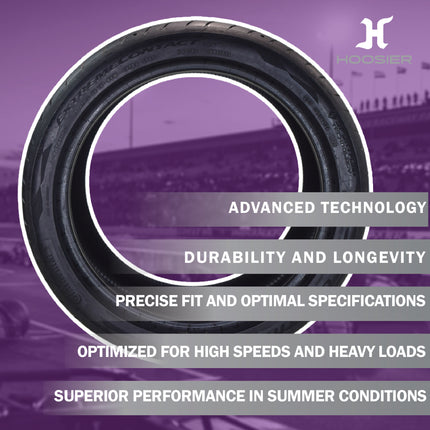 Conti by Hoosier Racing Tire 275/35R18 99W XL CONTACT FORCE - Ultra-High Track Performance Tire with Hoosier Keychain