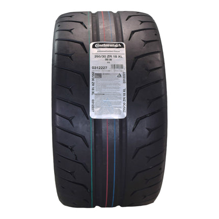 Conti by Hoosier Racing Tire 295/30R18 98W XL CONTACT FORCE - Ultra-High Track Performance Tire with Hoosier Keychain (2 Pack)