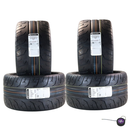 Conti by Hoosier Racing Tire 315/30R18 98W SL CONTACT FORCE - Ultra-High Track Performance Tire with Hoosier Keychain (4 Pack)