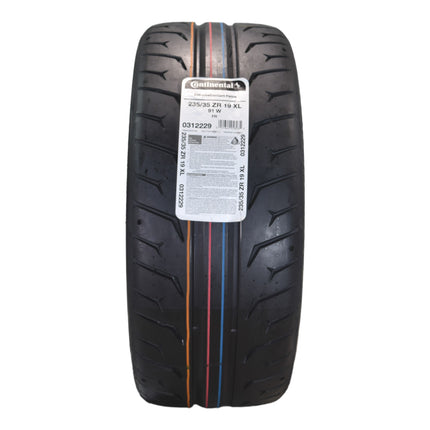 Conti by Hoosier Racing Tire 235/35R19 91W XL CONTACT FORCE - Ultra-High Track Performance Tire with Hoosier Keychain