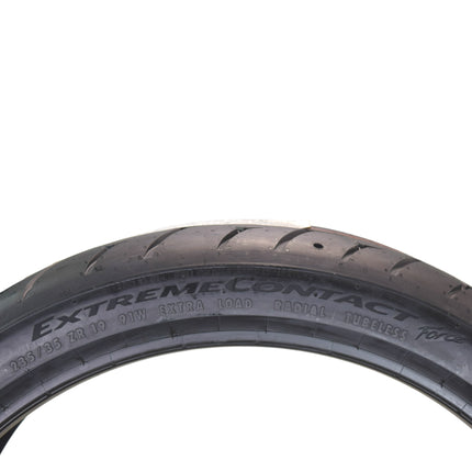 Conti by Hoosier Racing Tire 235/35R19 91W XL CONTACT FORCE - Ultra-High Track Performance Tire with Hoosier Keychain