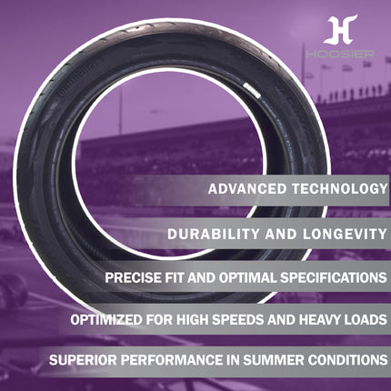 Conti by Hoosier Racing Tire 265/35R19 98W XL CONTACT FORCE - Ultra-High Track Performance Tire with Hoosier Keychain