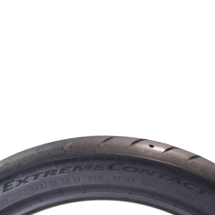 Conti by Hoosier Racing Tire 265/35R19 98W XL CONTACT FORCE - Ultra-High Track Performance Tire with Hoosier Keychain
