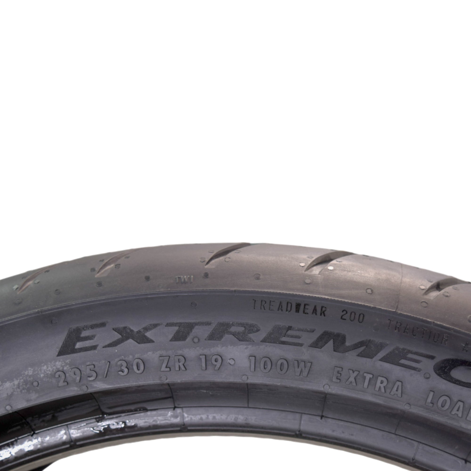 Conti by Hoosier Racing Tire 295/30R19 100W XL CONTACT FORCE - Ultra-High Track Performance Tire with Hoosier Keychain (4 Pack)