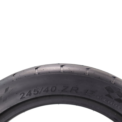 Hoosier TrackAttack Pro Racing Tire 245/40ZR17 95W XL - High Performance Car Tire Engineered for Track and Street Racing with Hoosier Keychain Made in the USA (4 Pack)