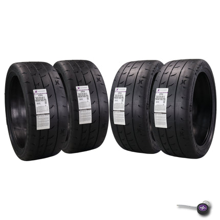 Hoosier TrackAttack Pro Racing Tire 245/35ZR19 93Y XL - High Performance Car Tire Engineered for Track and Street Racing with Hoosier Keychain Made in the USA (4 Pack)