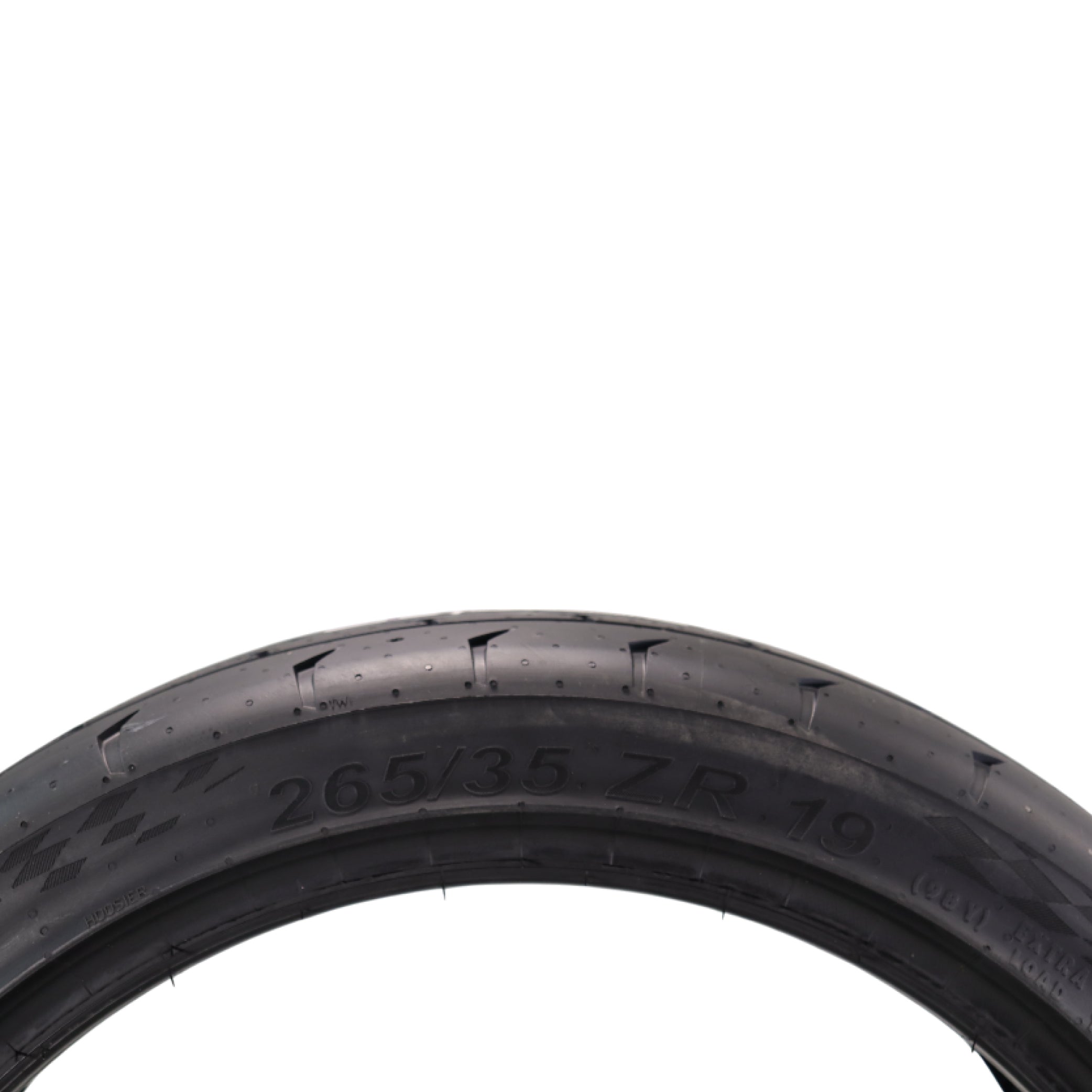 Hoosier TrackAttack Pro Racing Tire 265/35ZR19 98Y XL - High Performance Car Tire Engineered for Track and Street Racing with Hoosier Keychain Made in the USA