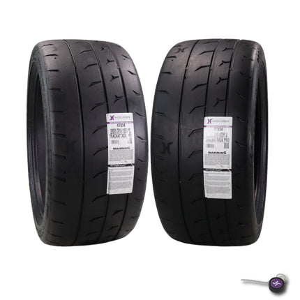 Hoosier TrackAttack Pro Racing Tire 285/35ZR19 103Y XL - High Performance Car Tire Engineered for Track and Street Racing with Hoosier Keychain Made in the USA (2 Pack)