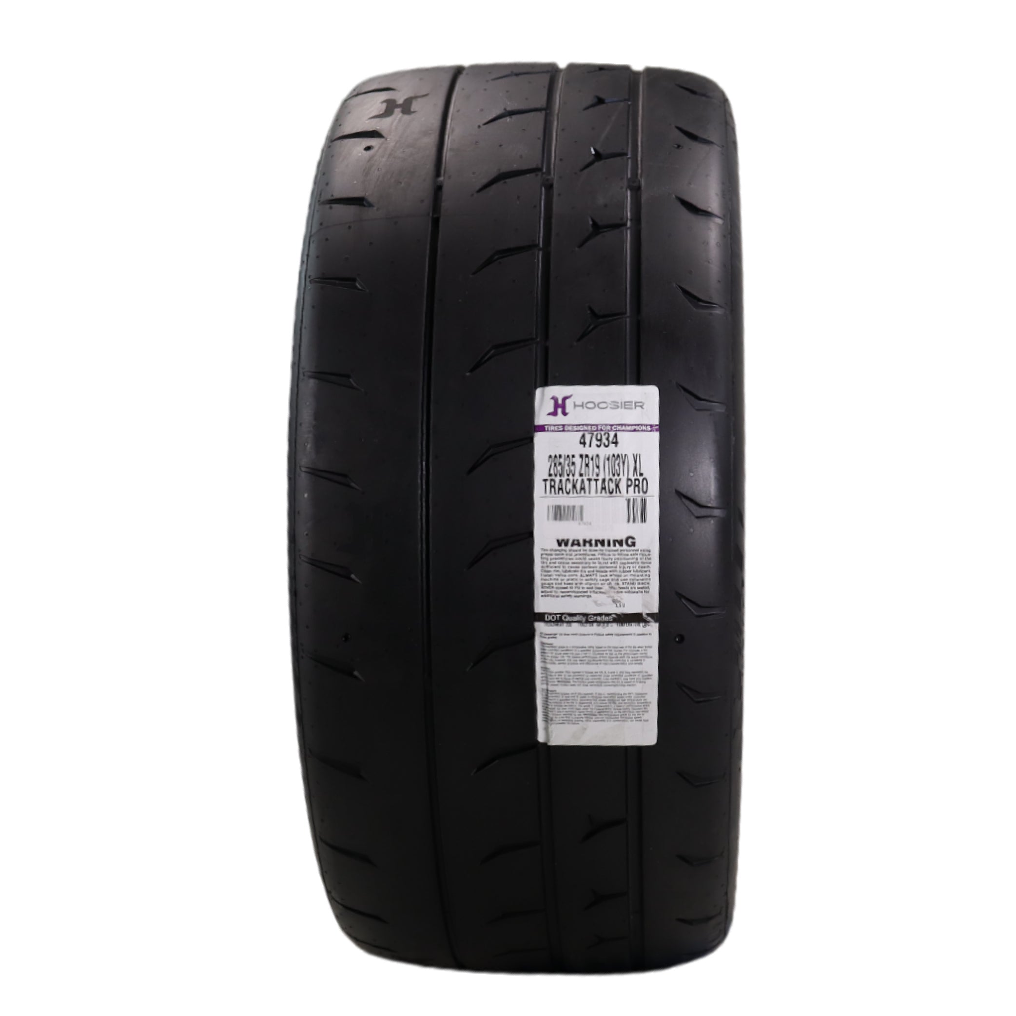 Hoosier TrackAttack Pro Racing Tire 285/35ZR19 103Y XL w/ Hoosier Keychain (4pk)