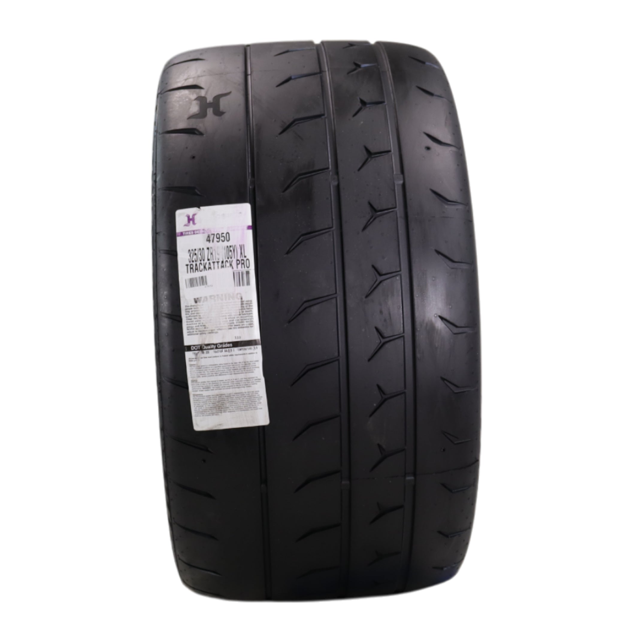 Hoosier TrackAttack Pro Racing Tire 325/30ZR19 105Y XL w/ Hoosier Keychain (2pk)