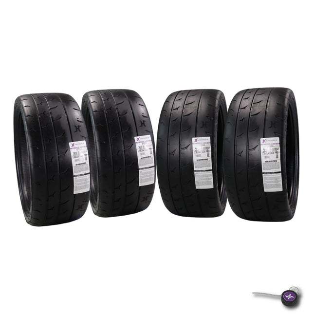 Hoosier TrackAttack Pro Racing Tire 265/30ZR20 94Y XL - High Performance Car Tire Engineered for Track and Street Racing with Hoosier Keychain Made in the USA (4 Pack)