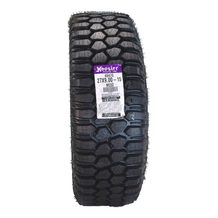 Hoosier UTV Tire 27.0X9.0-15 - 49470M550 for Side by Side & Off-Road Racing with Hoosier Keychain