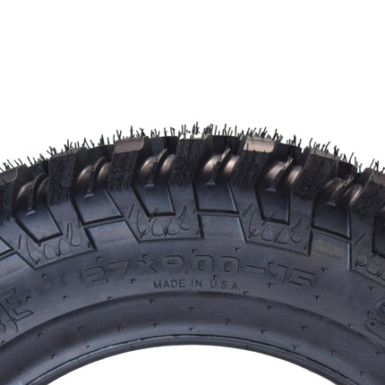 Hoosier UTV Tire 27.0X9.0-15 - 49470M550 for Side by Side & Off-Road Racing with Hoosier Keychain