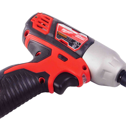 Milwaukee 2462-20 M12 12-Volt Li-ion 1/4" Cordless Hex Impact Driver (Tool Only)