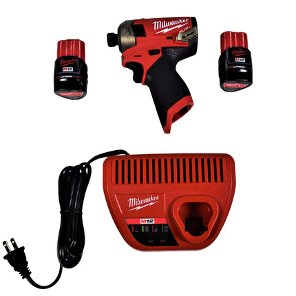 Milwaukee 2551-22 M12 Fuel Surge 1/4 In. Hex Hydraulic Compact Impact Kit