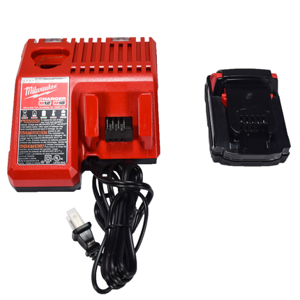 Milwaukee 2850-21P M18 Lithium Ion Brushless Cordless  1/4" Hex Impact Kit