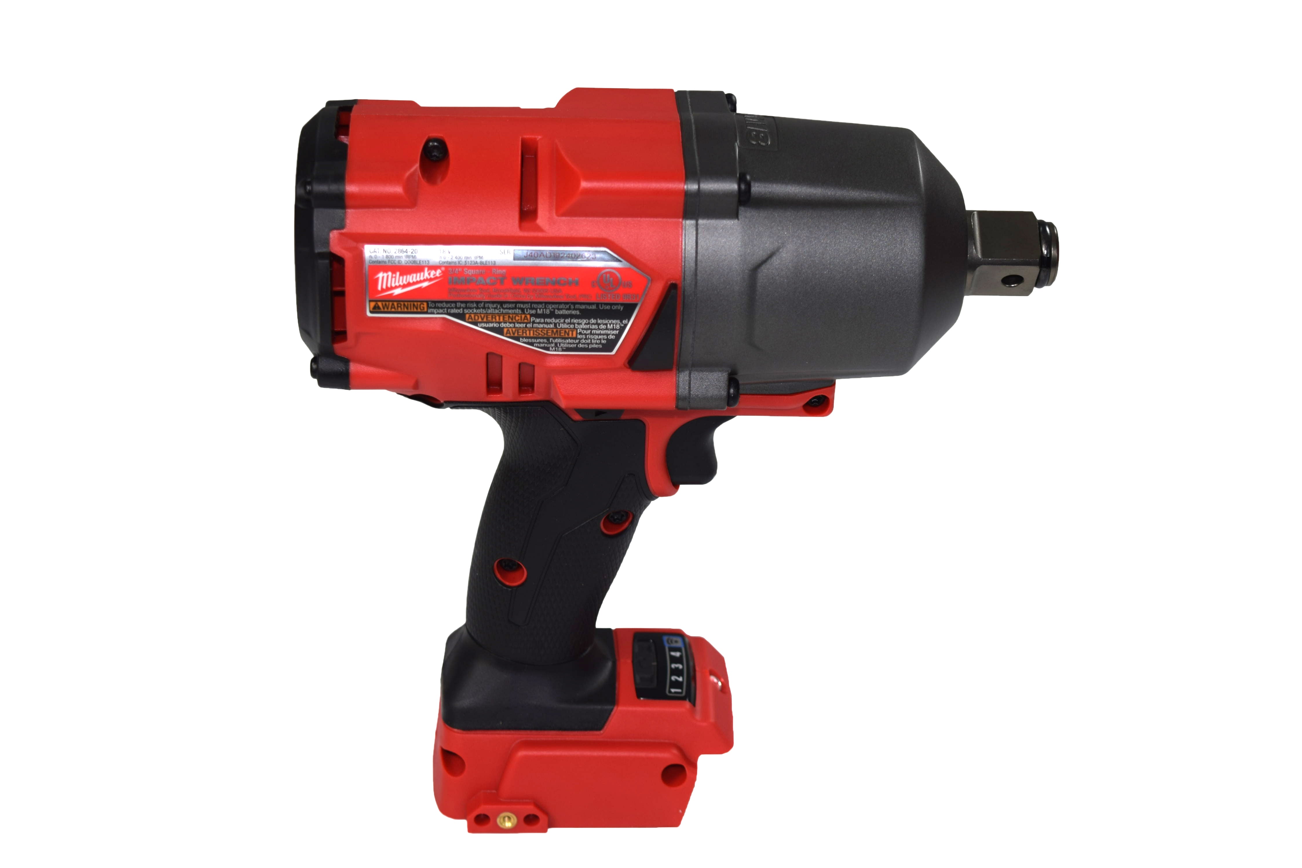 Milwaukee 2864-20 M18 FUEL w/ ONE-KEY High Torque Impact Wrench 3/4" Friction Ring - Bare Tool