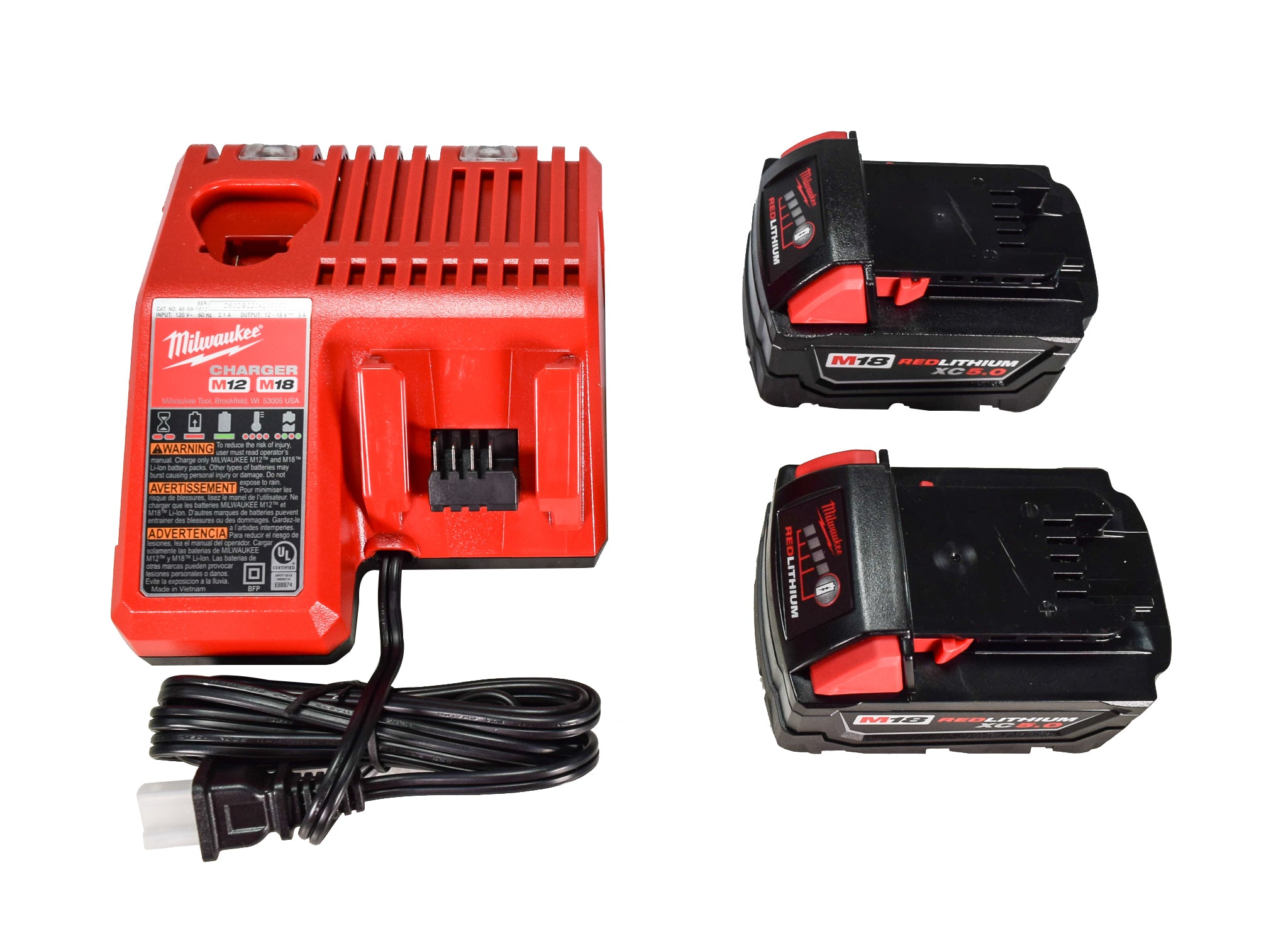Milwaukee 2953-22 18V 1/4" Hex Impact Driver Kit