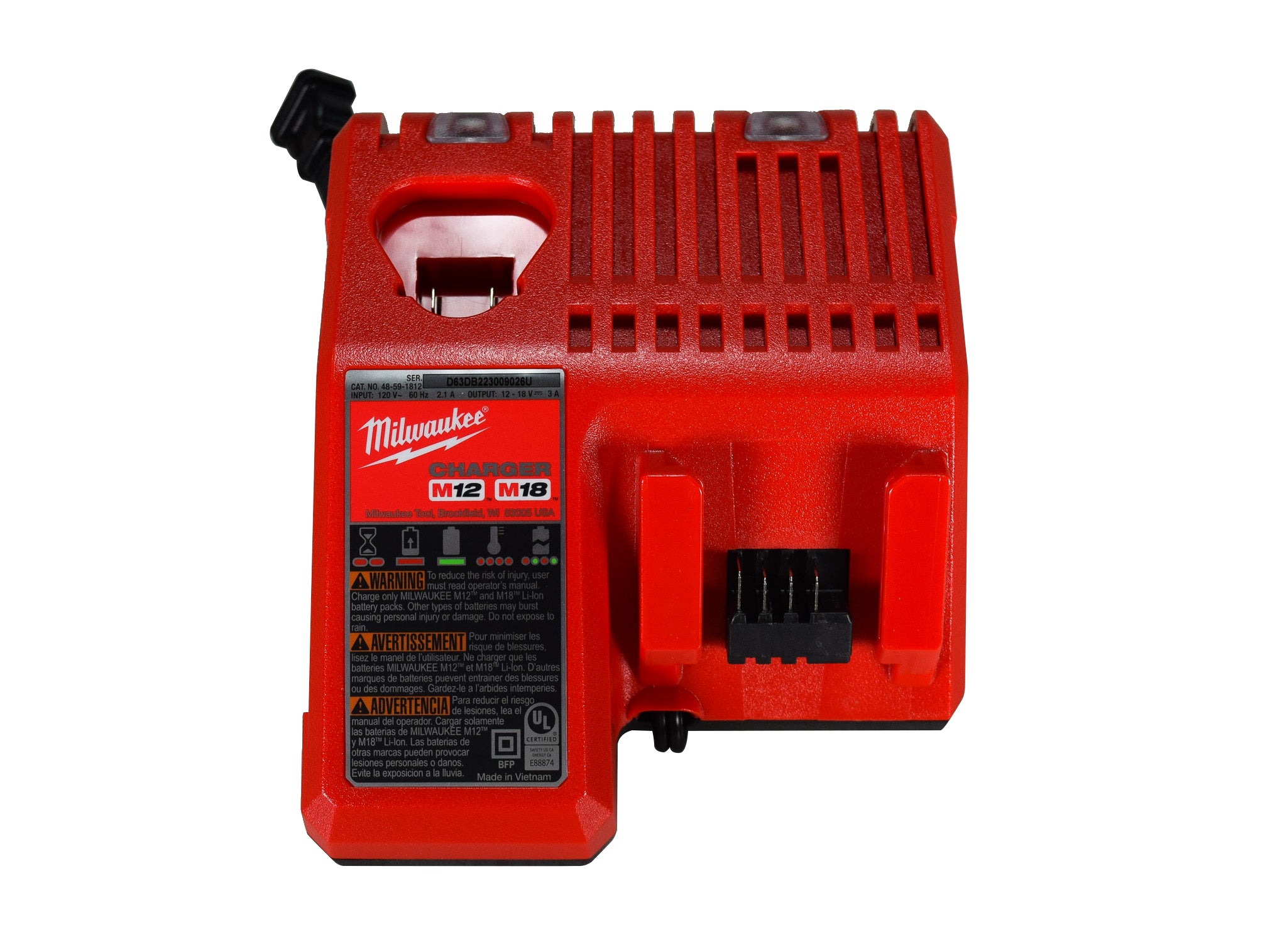 Milwaukee 2962-22R M18 Fuel 1/2 " Mid-Torque Impact Wrench w/ Pin Detent Kit