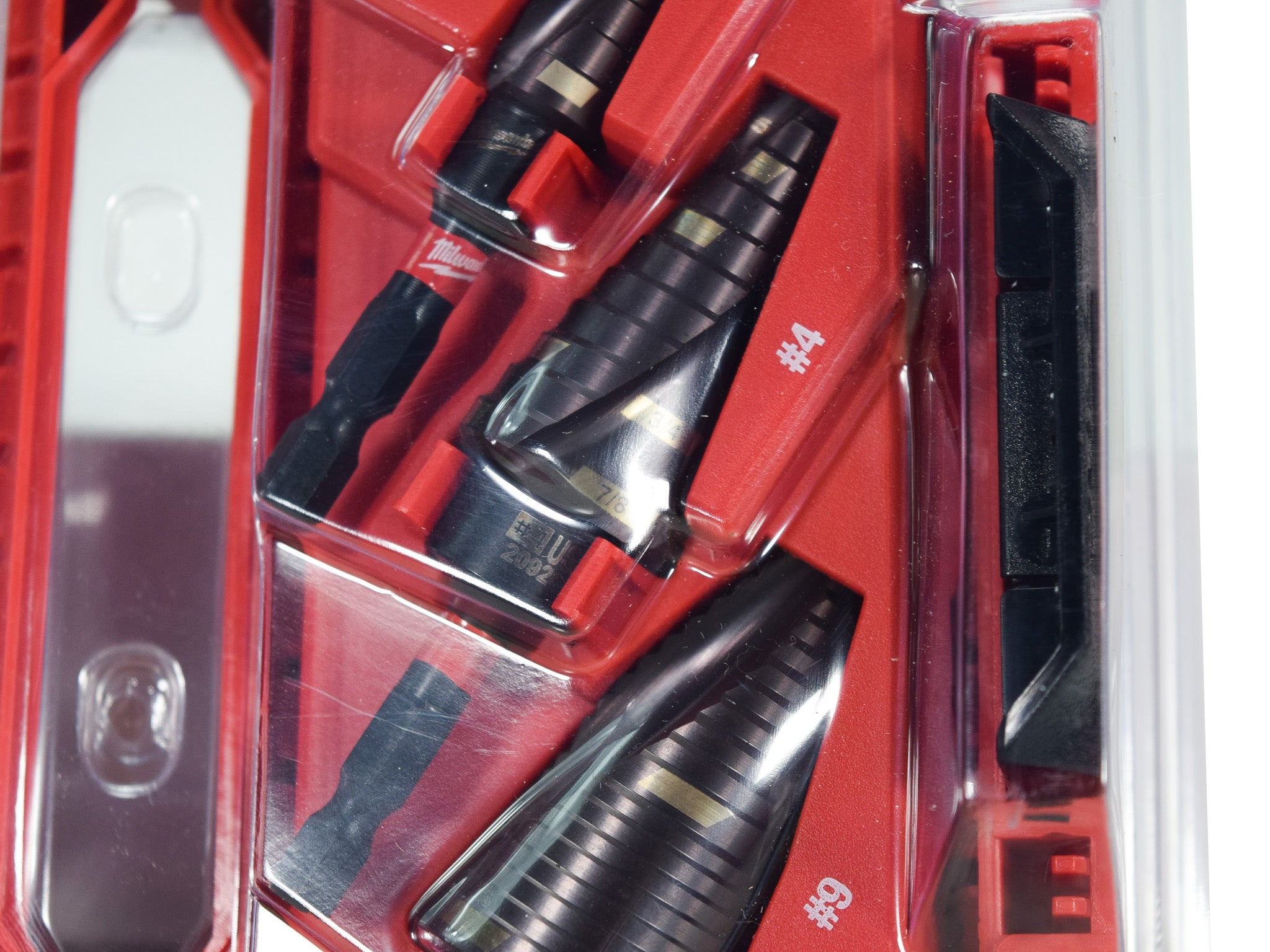 MILWAUKEE 48-89-9257 SHOCKWAVE Impact Duty Step Bit Electrician Set (#1, #4, #9)