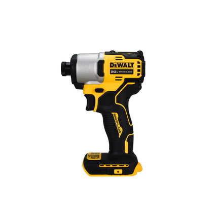 DEWALT DCF840B‑NBX 20V MAX Brushless 1/4" Impact Driver, Compact Lightweight Design,  Variable Speed Trigger, LED Work Light, Tool‑Only Cordless Power Driver for Construction, Carpentry & DIY
