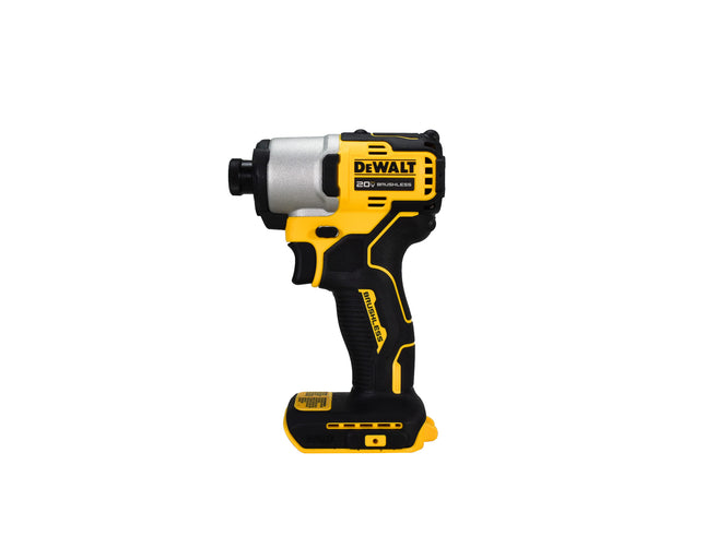 DEWALT DCF840B‑NBX 20V MAX Brushless 1/4" Impact Driver, Compact Lightweight Design,  Variable Speed Trigger, LED Work Light, Tool‑Only Cordless Power Driver for Construction, Carpentry & DIY